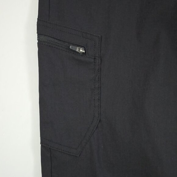 NWT Sierra Designs Women's Black Capri Tapered Active Pant Stretch Size 6 - Picture 5 of 15